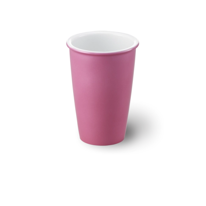 Solid Color gobelet de rechange coffee to go 0.35 l rose