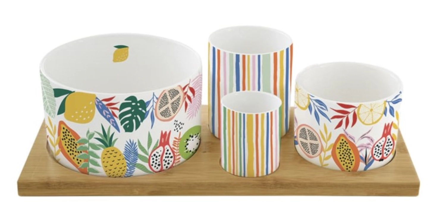 5tlg. Tutti Frutti Appetizer Set