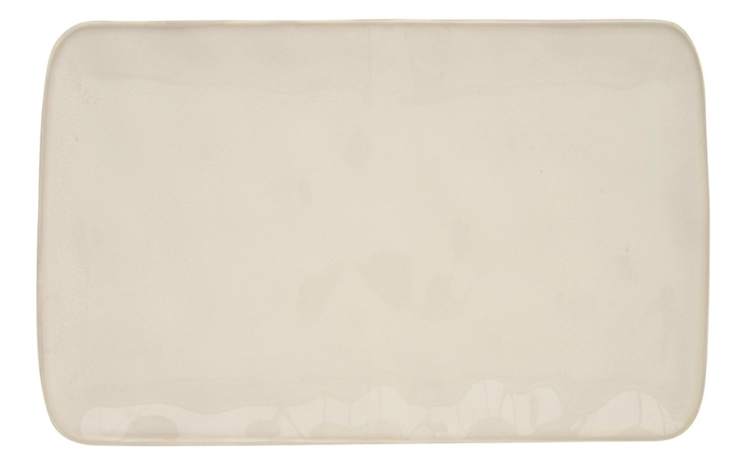 Plat rectangulaire porcelaine 20x13cm interiors white