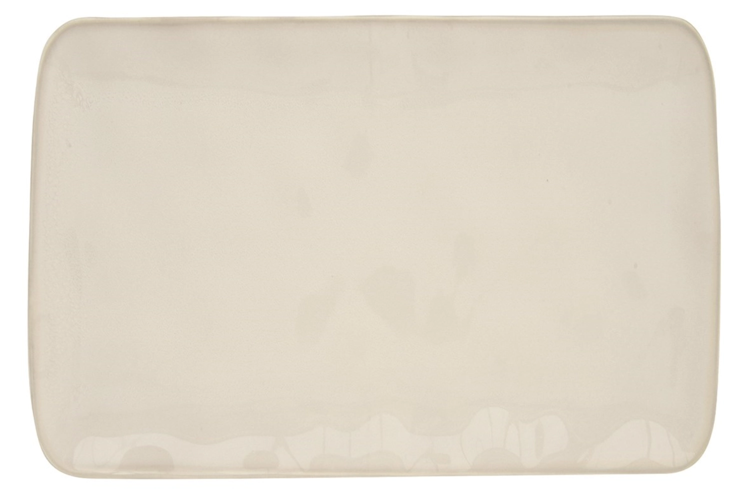 Plat rectangulaire porcelaine 27x19cm interiors white