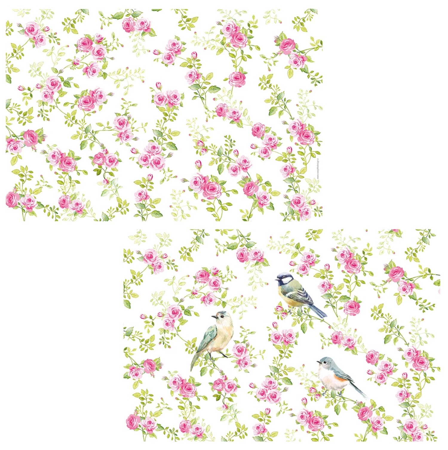 Spring time set de table double face 45x30cm