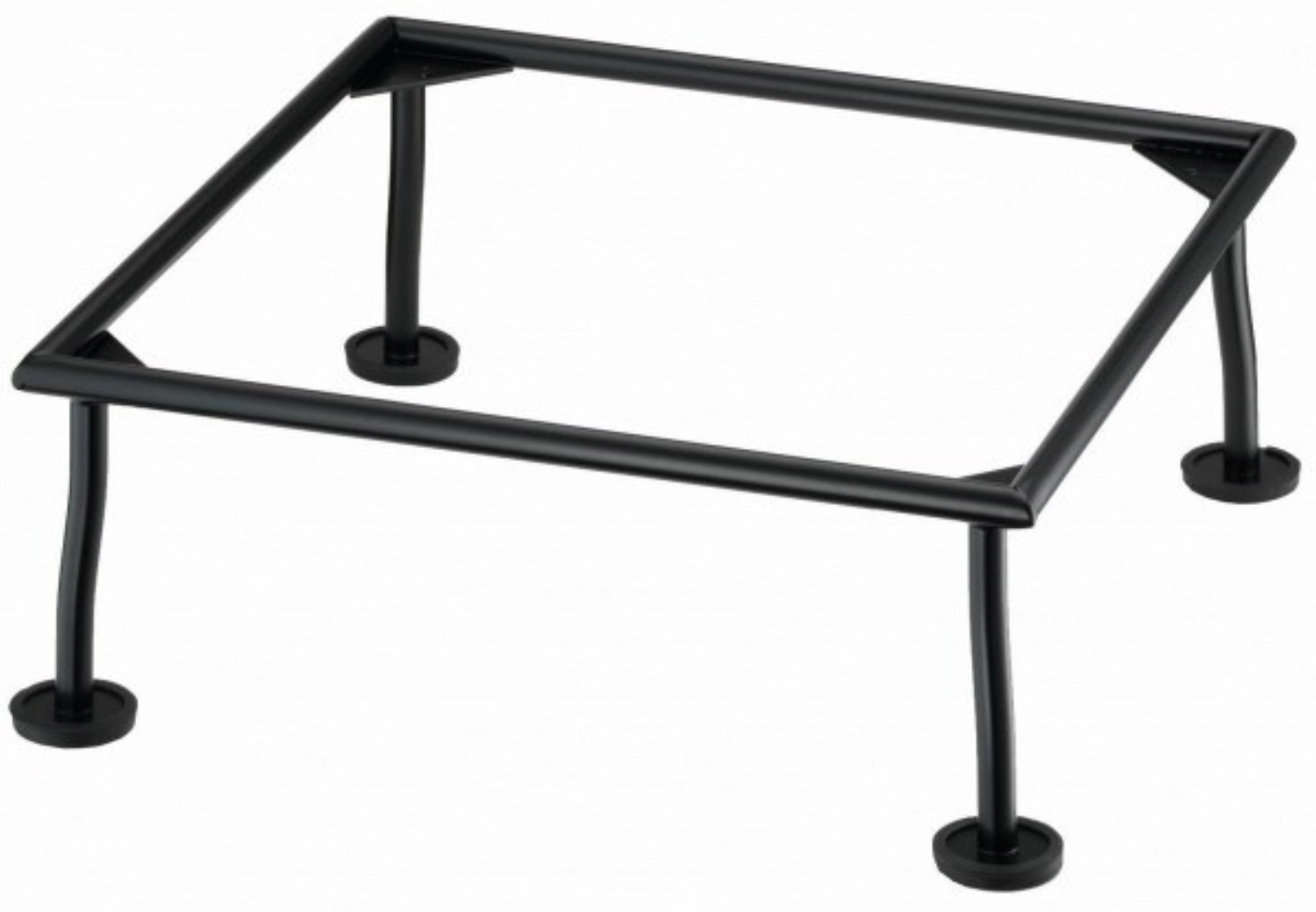 RAISER RUSTIC cadre métallique noir p. pied 33x33 M
