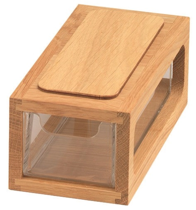 Box Bits and Pieces Stender Boîte à pain empilable en bois d