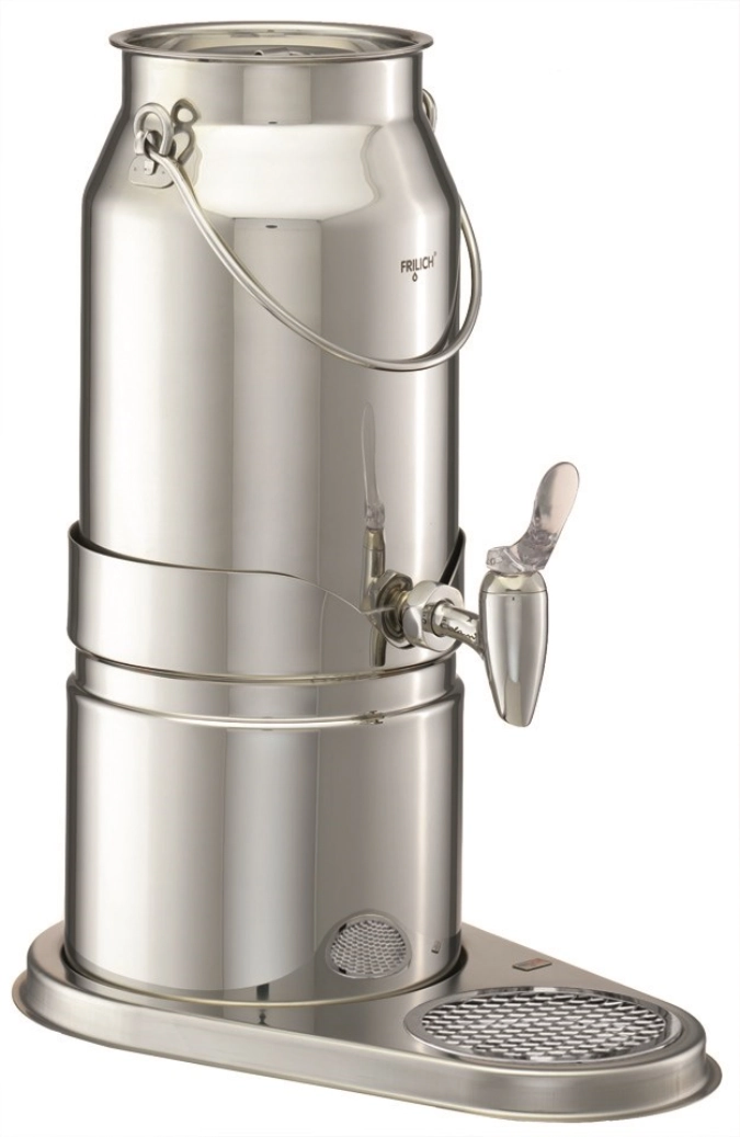 UNISON Pot à lait5l, robinet en inox