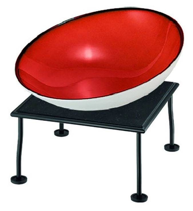 RAISER Coupe à buffet rouge 23x23 m. Système de coussins réf