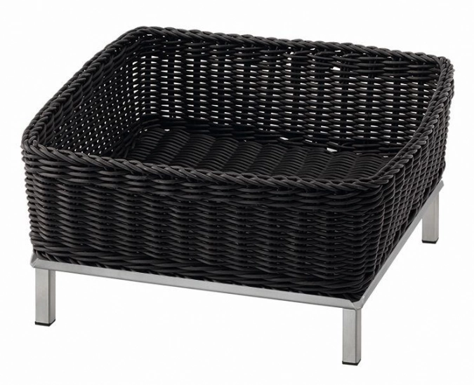 RAISER Corbeille à pain 33x33cm grey Pied S Corbeille en aci