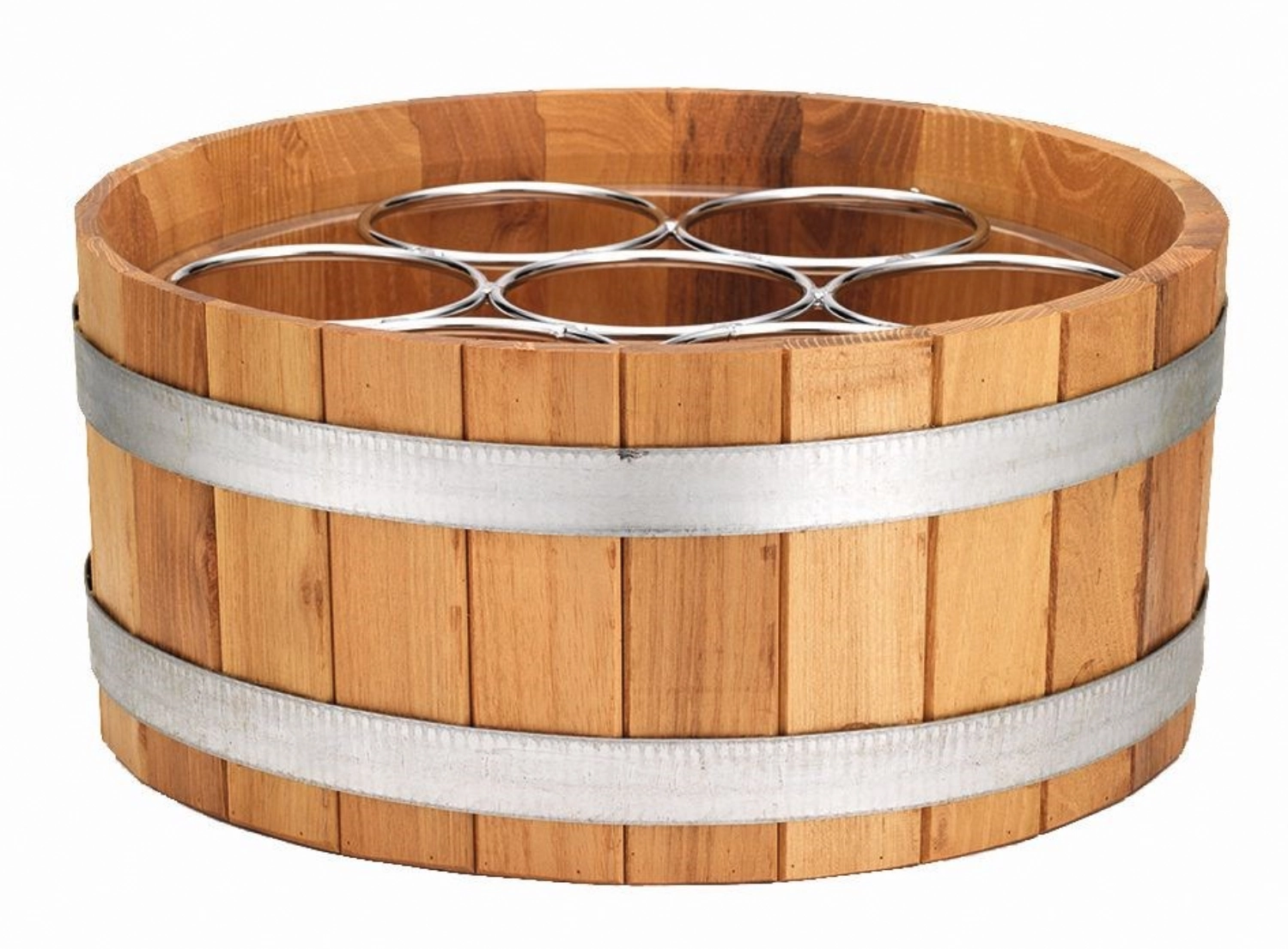 CARAFINE Septet Natur Robinien-Holzfass