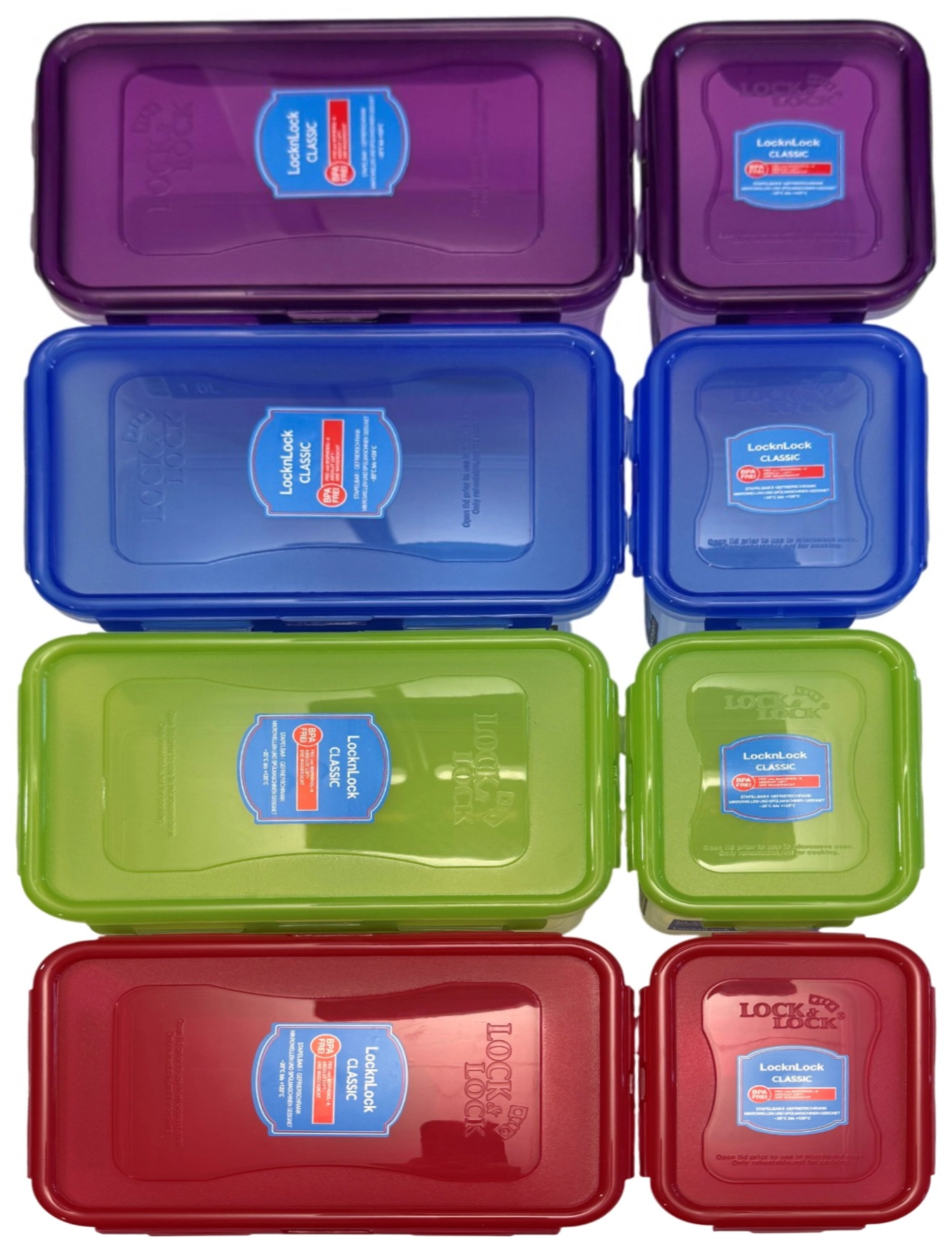 8tlg. Vorratsdosen Set