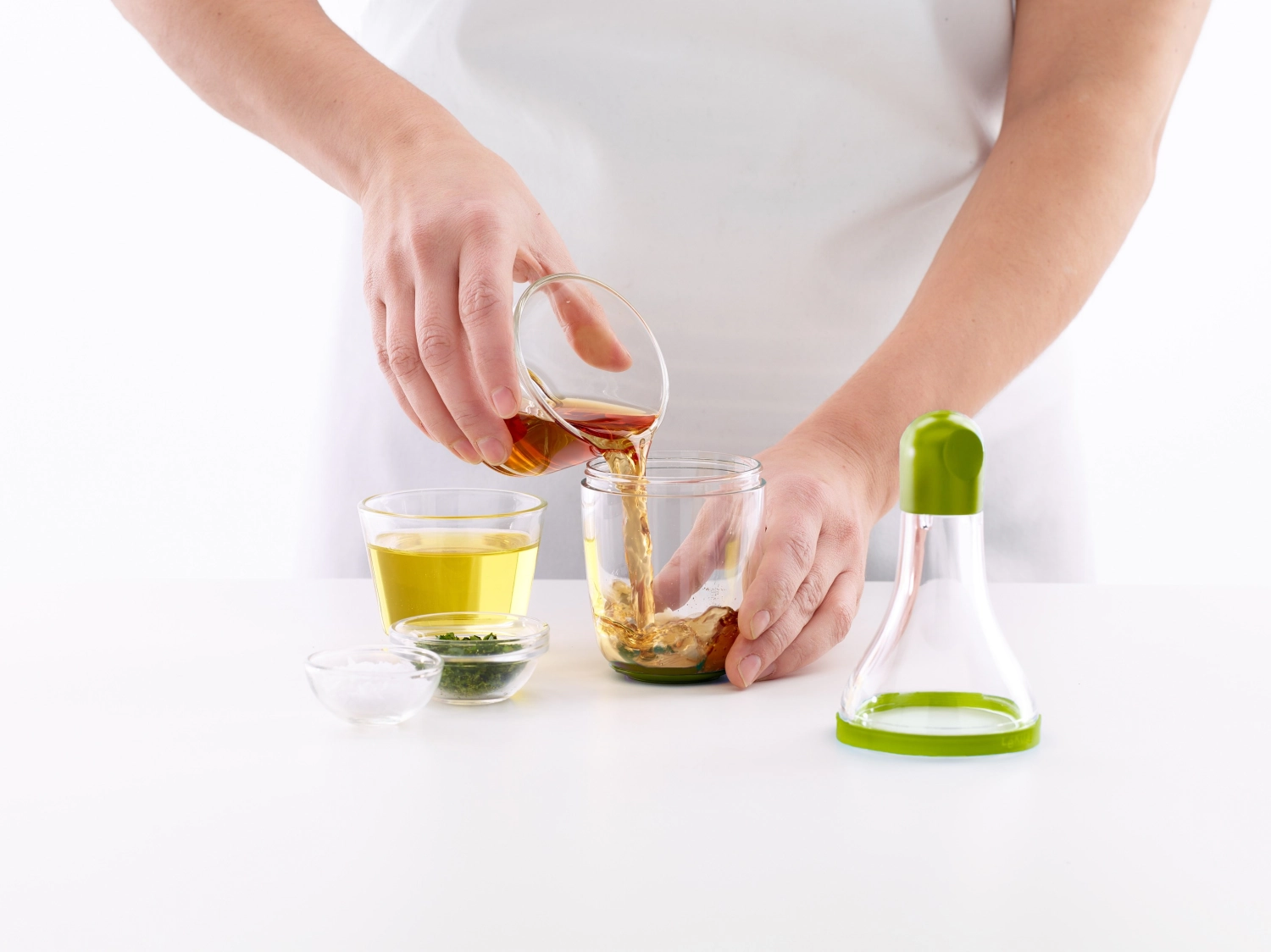 Shaker a vinaigrette vert