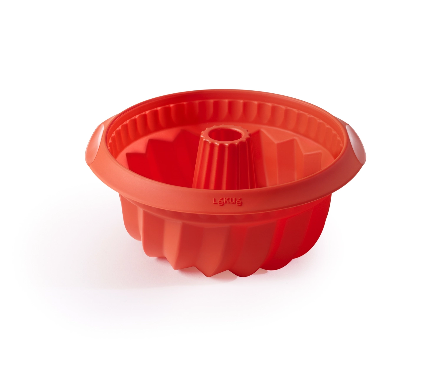 Moule à kouglof rouge, 22x11.5 cm, boîte cadeau