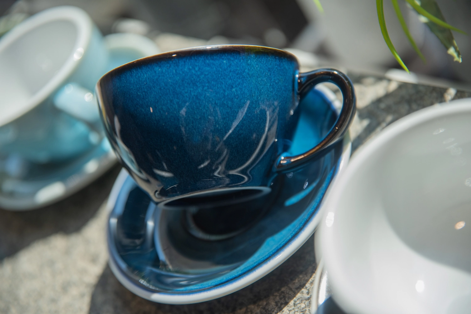 11.5cm soucoupe à espresso ciel de nuit night sky, egg