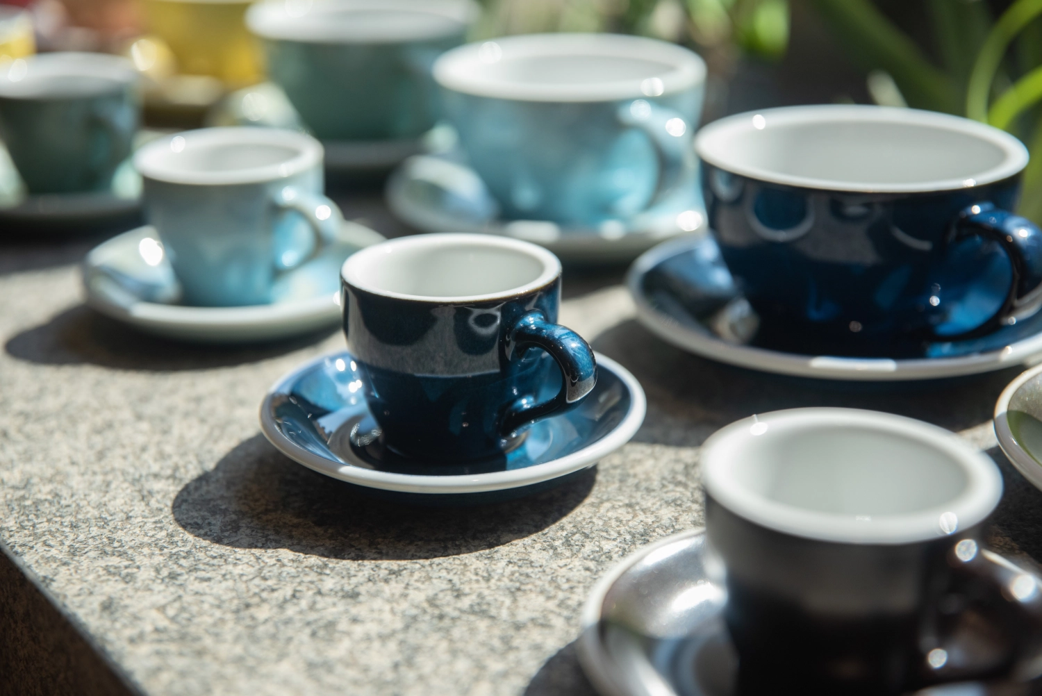 11.5cm soucoupe à espresso ciel de nuit night sky, egg