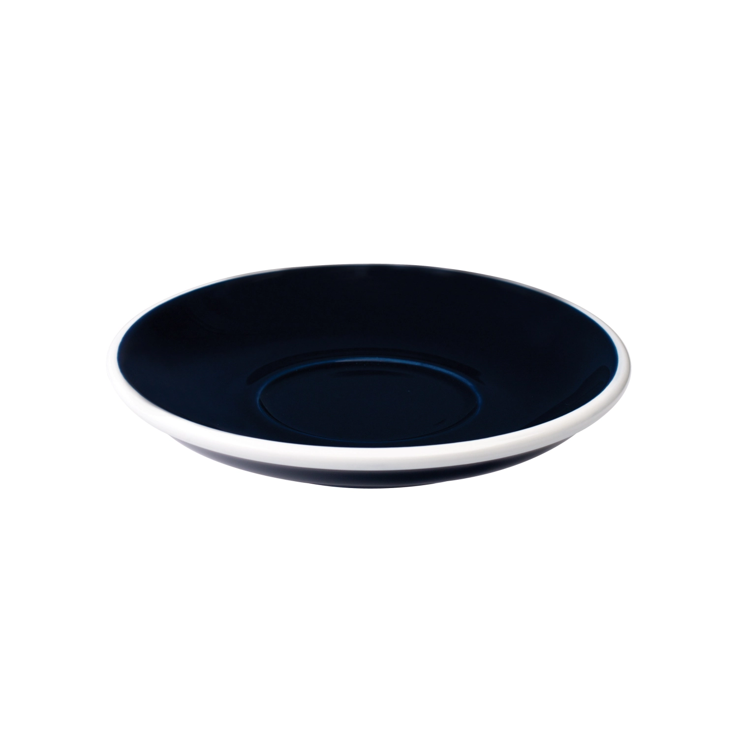 14.5cm soucoupe bleu jean denim, egg