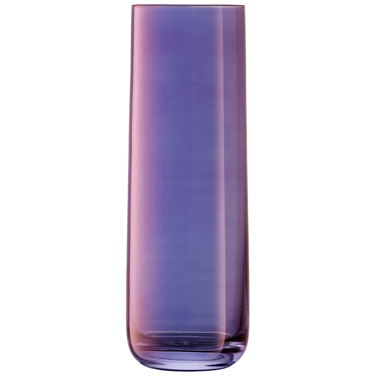 Aurora verre long drink 420ml violet boréal x 4
