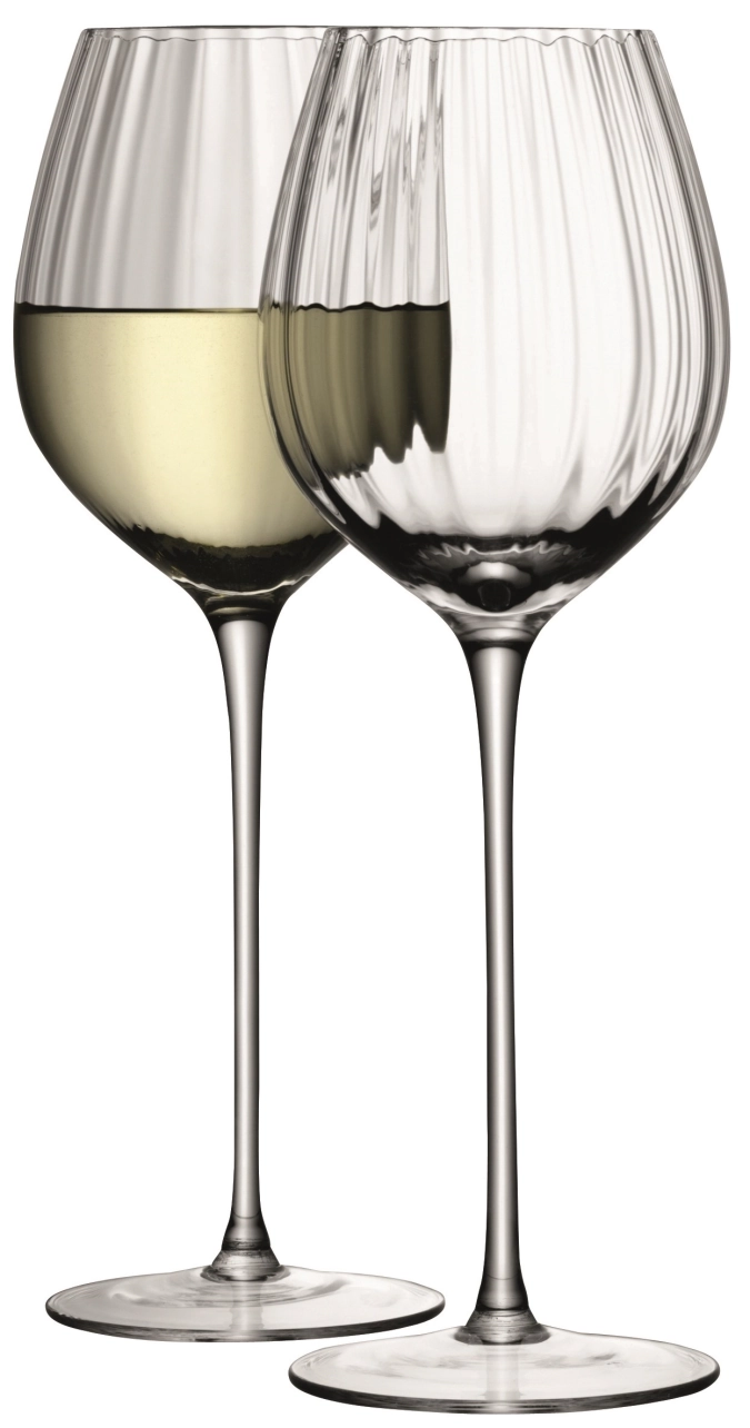 Set de 2 verres à vin blanc aurelia 430ml optique claire