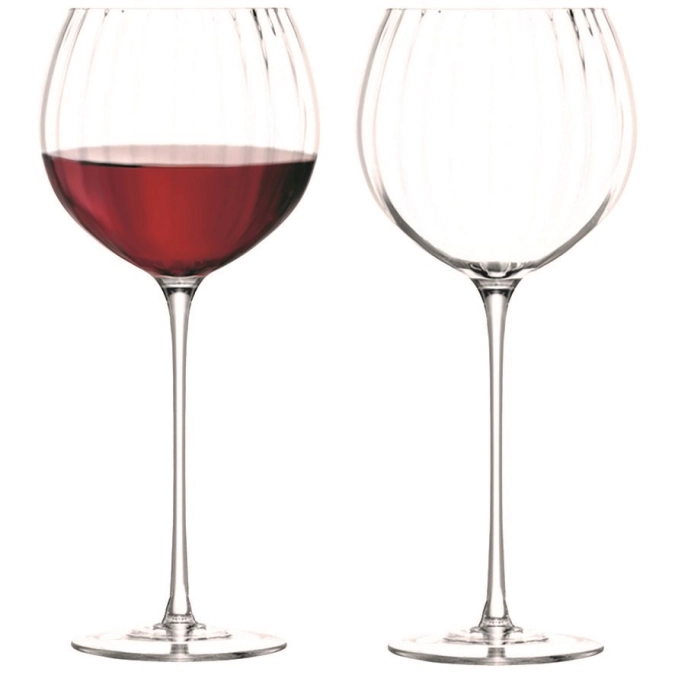 Set de 2 verres à vin aurelia ballon 570ml aspect clair