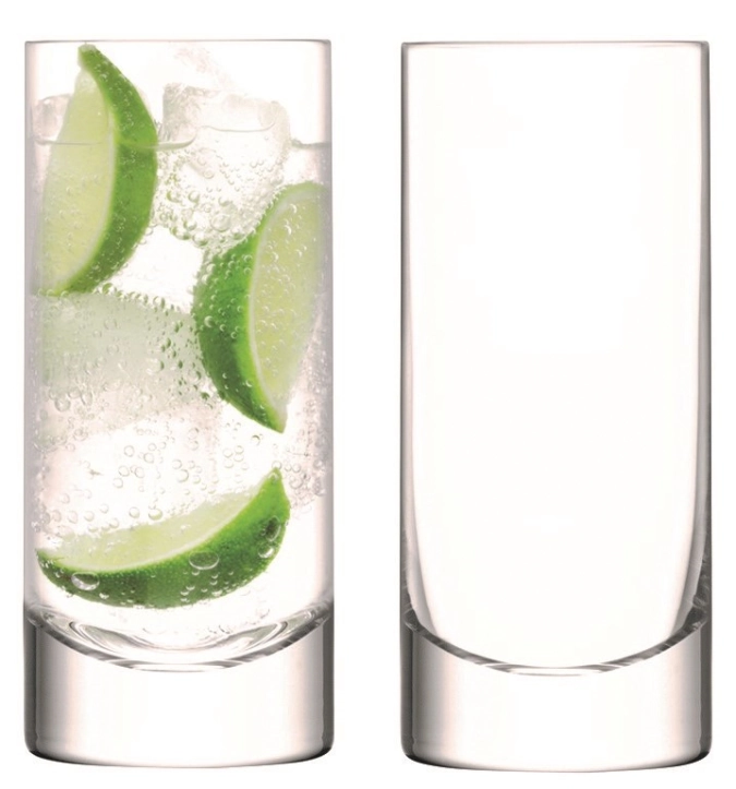 Bar verre à orangeade 420ml transparent x 2