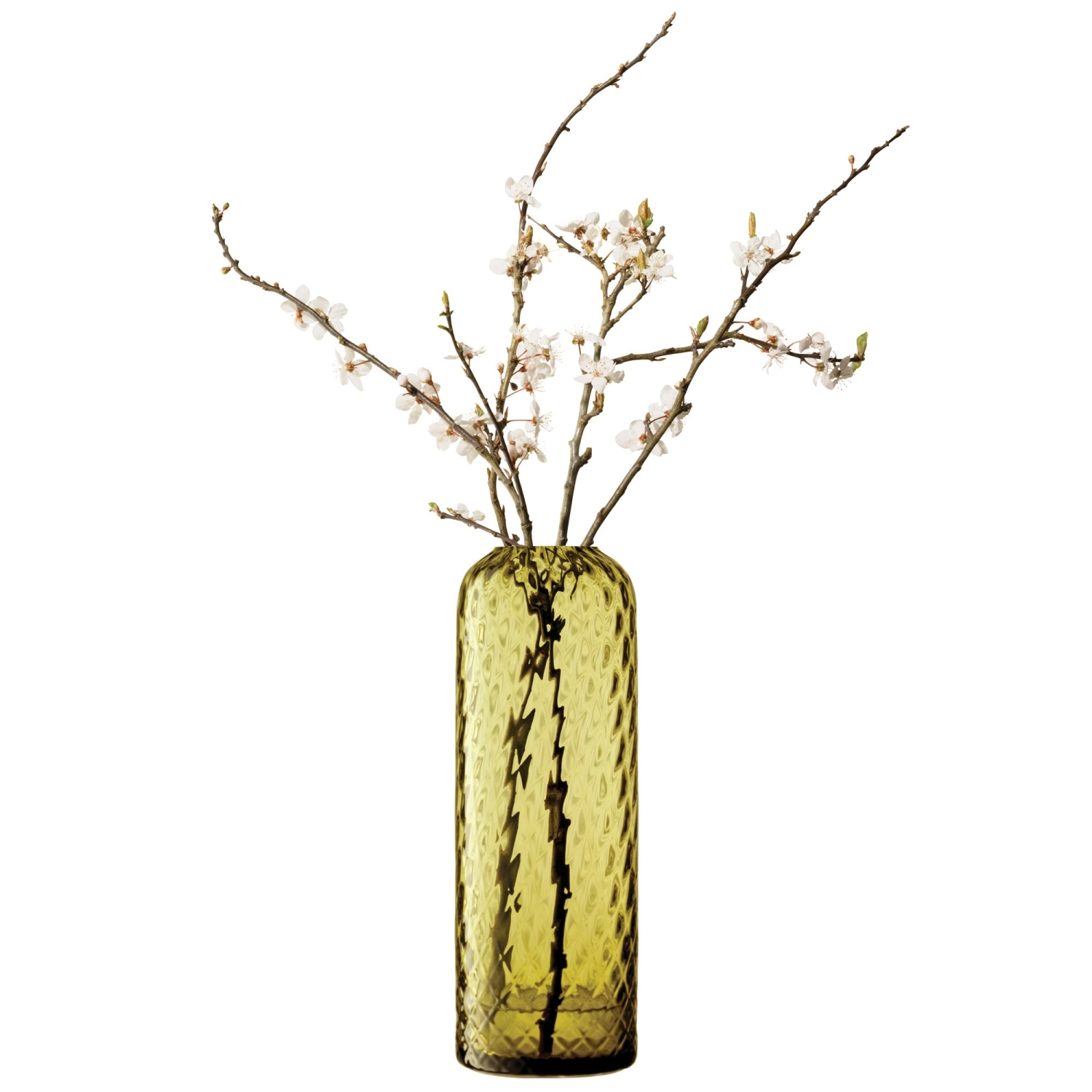 Dapple vase h26.5cm - vert forêt
