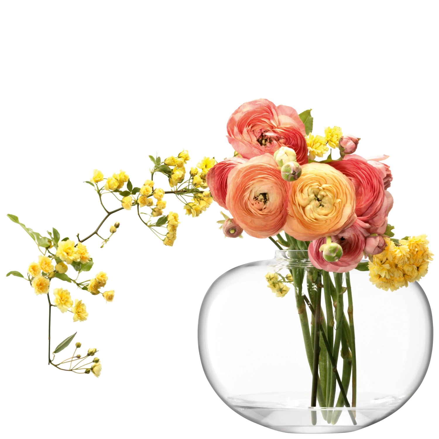 Flower Curved Bouquet Vase