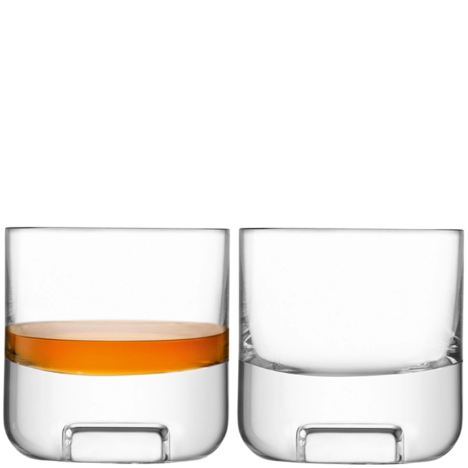 Cask verre à whisky 240ml transparent x 2