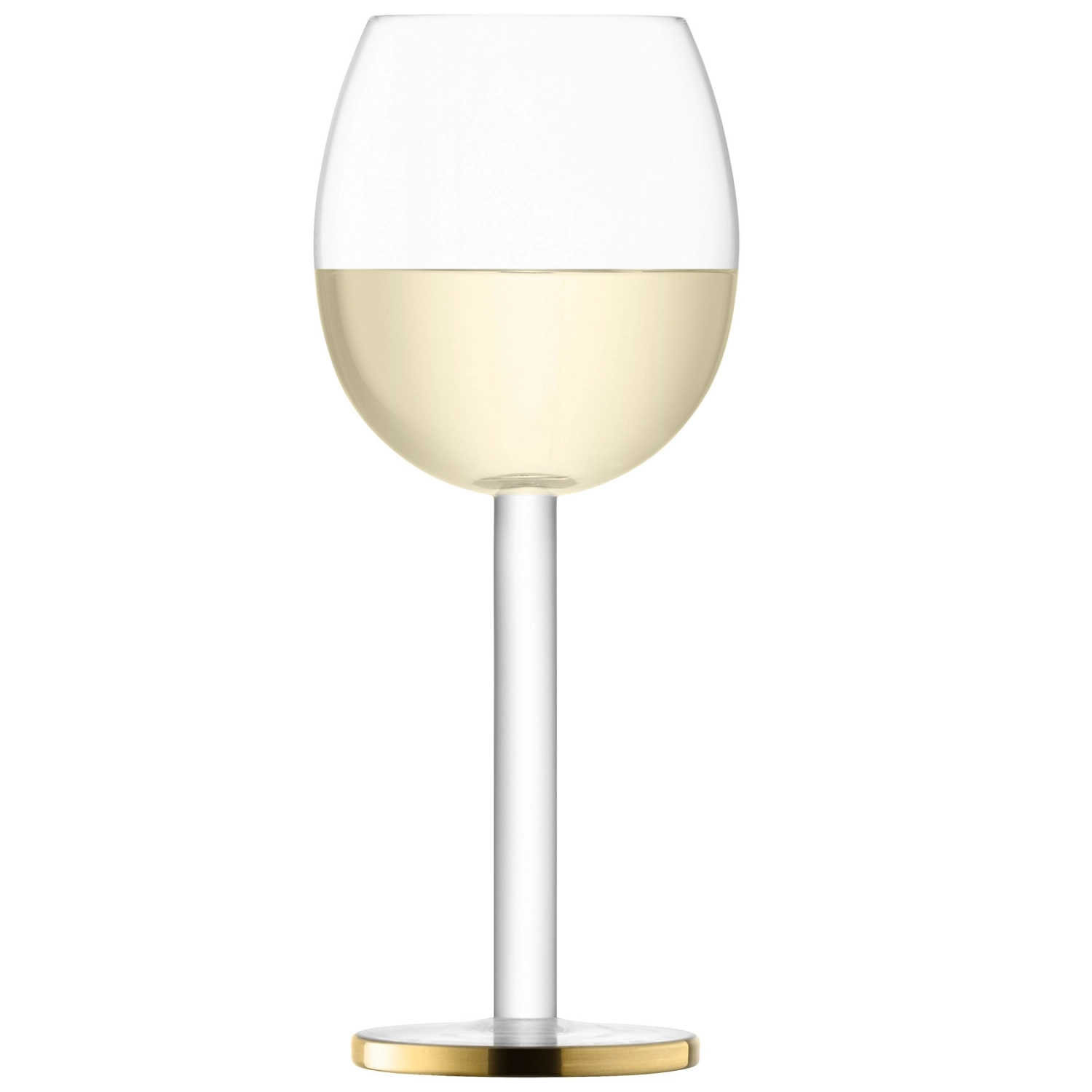 Set de 2 verres à vin luca 300ml - or