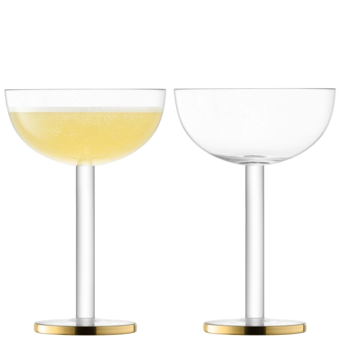 2er Set Luca Coupe Glas