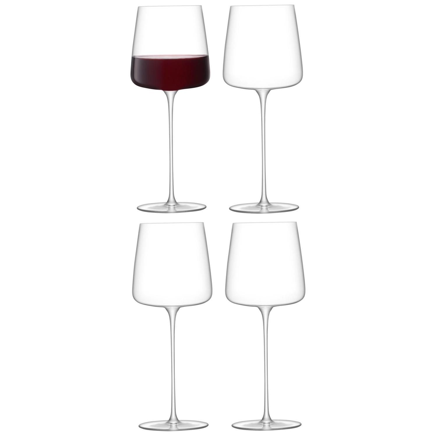 4er Set Metropolitan Grand Cru Glas 680ml klar