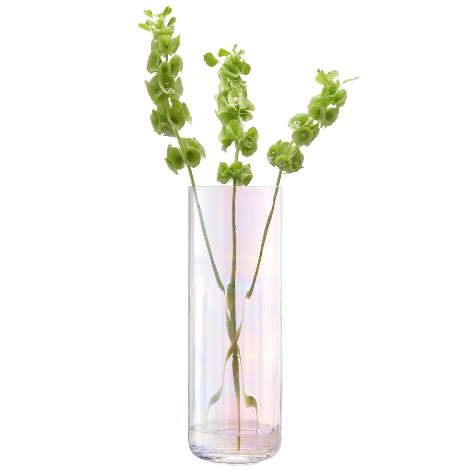 Pearl lanterne/vase h18.5cm nacre