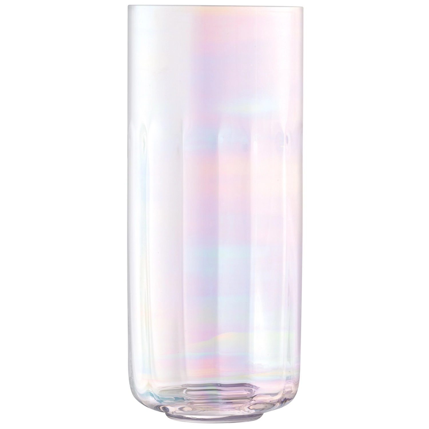 Pearl lanterne/vase h28.5cm nacre