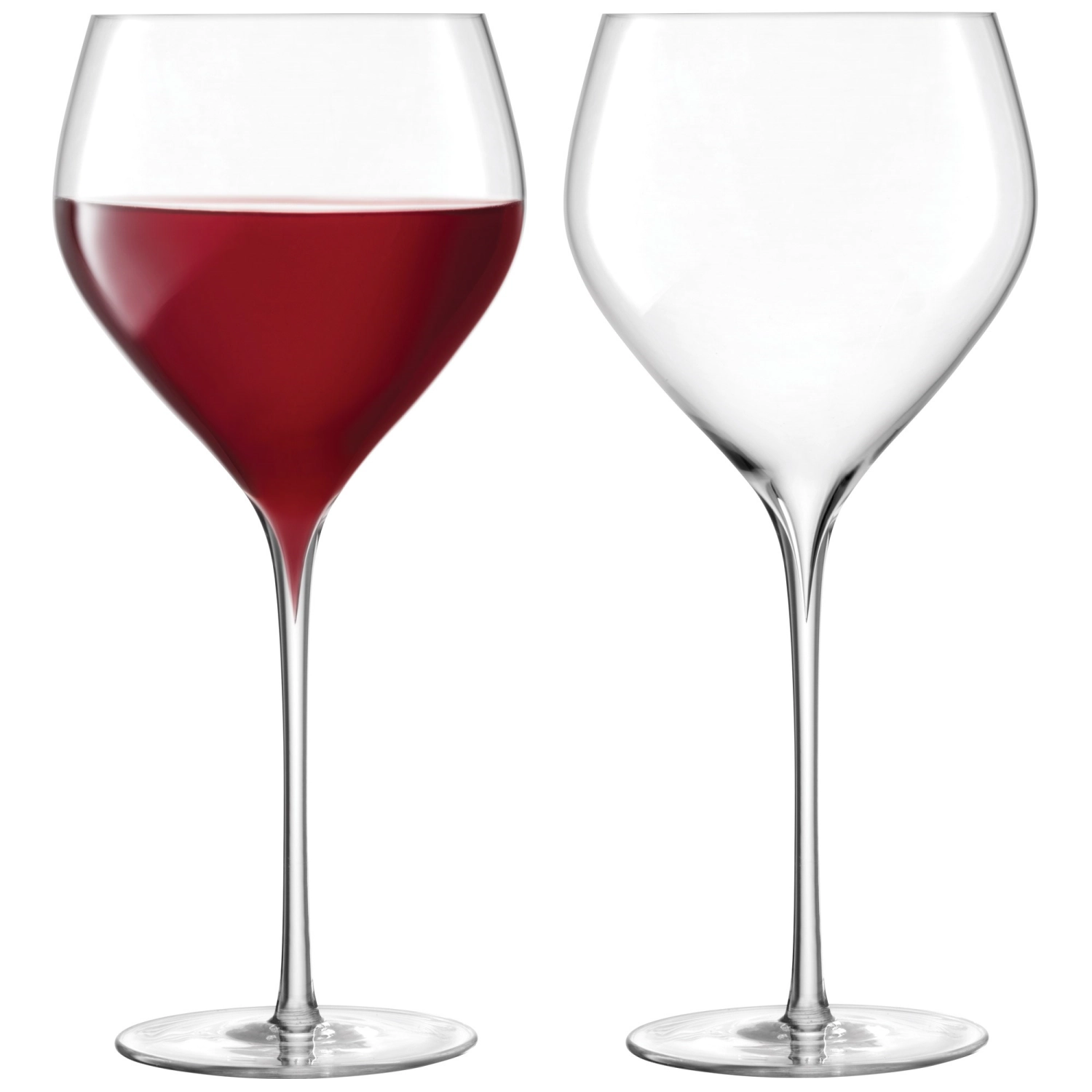 Lot de 2 verres à vin rouge Savoy 590 ml clair