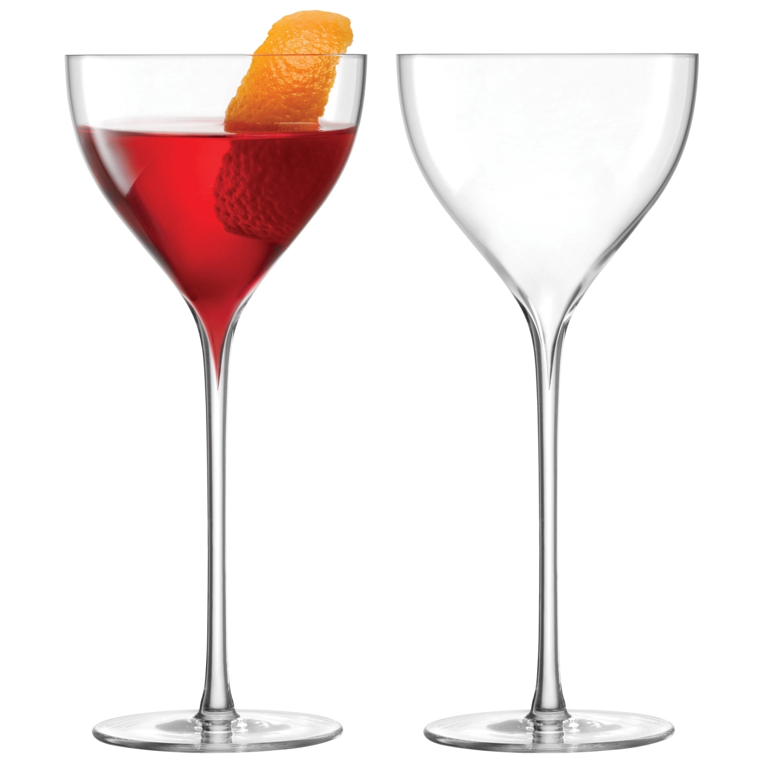 Lot de 2 verres Savoy Nick & Nora 210 ml clair