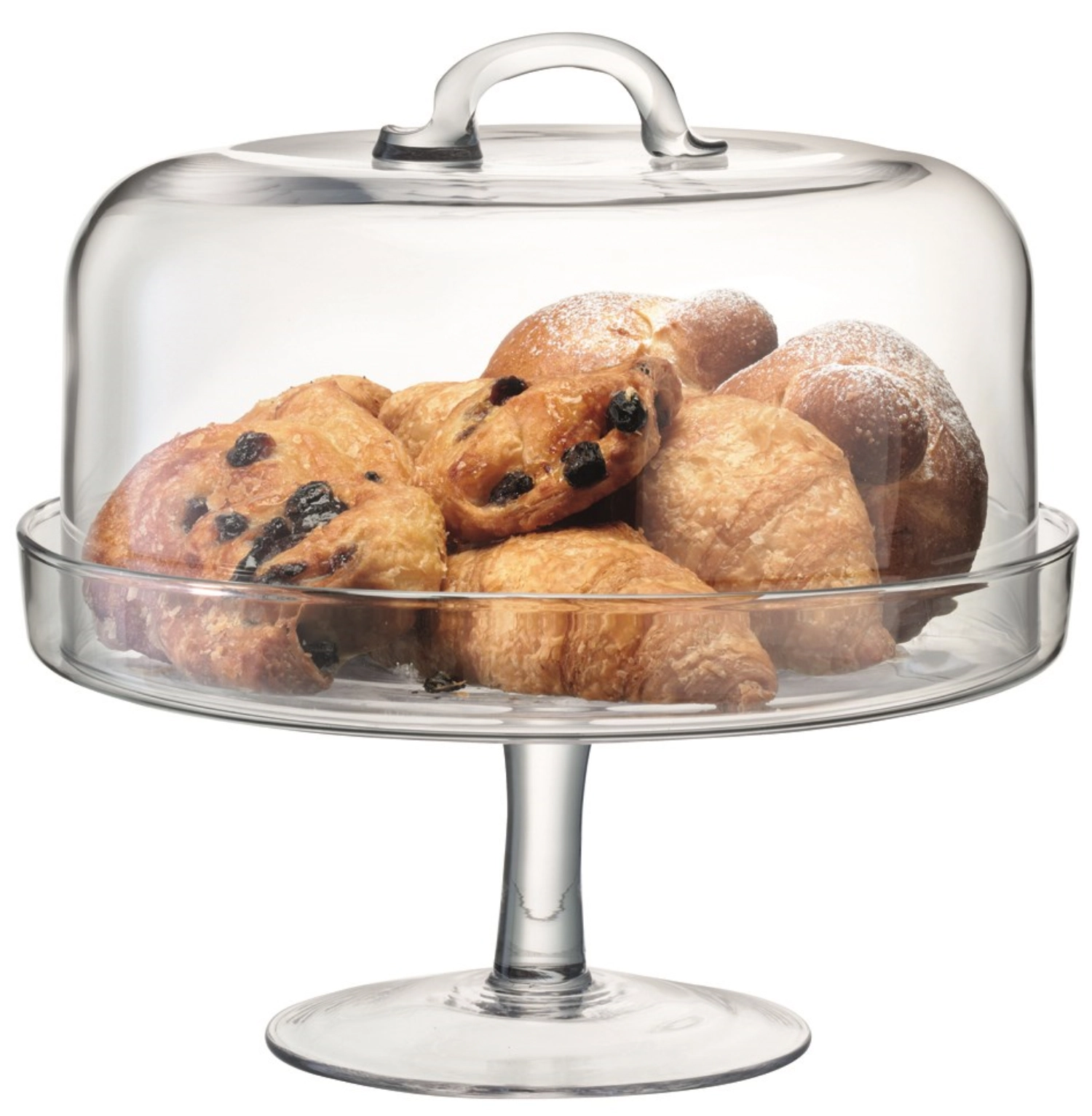 Serve plateau à gâteau & cloche ø26.5cm/ø25cm transparent