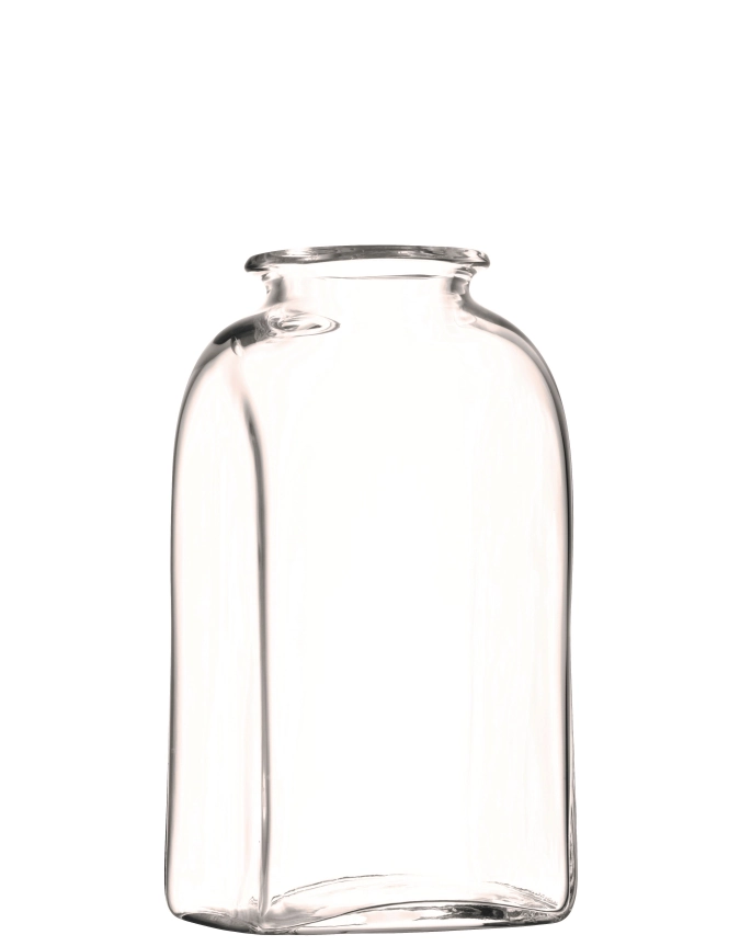 Umberto Vase H40cm transparent