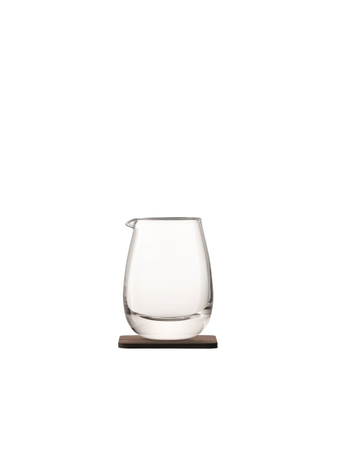 Whisky islay broc 300ml transparent avec dessous de verre en