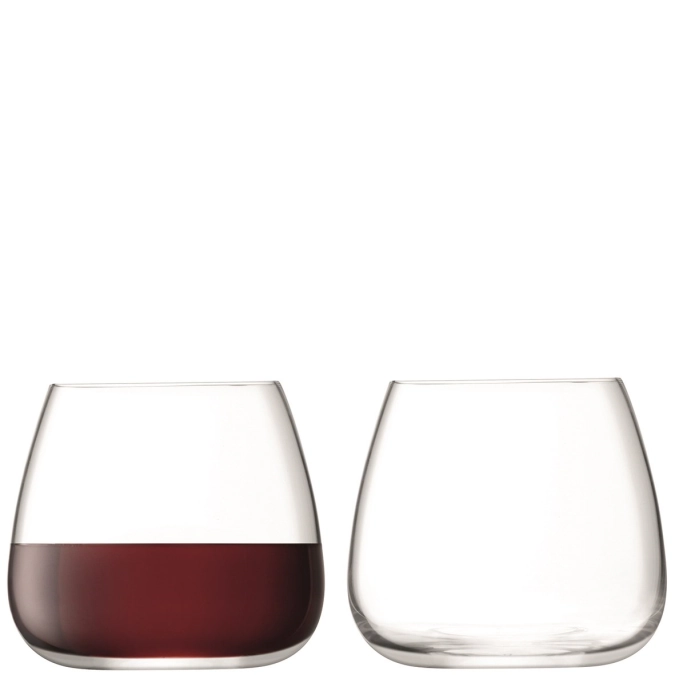 Set de 2 gobelets à vin wine culture 385ml - clair