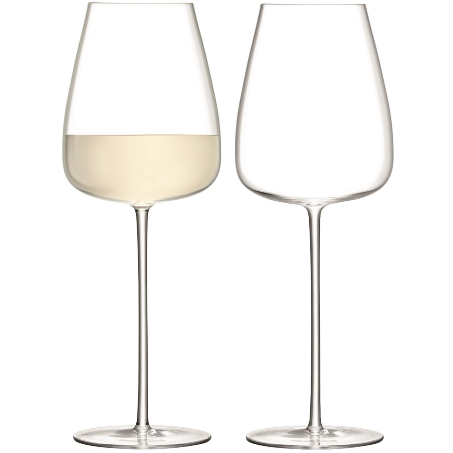 Wine culture verre à vin blanc 690ml transparent x 2
