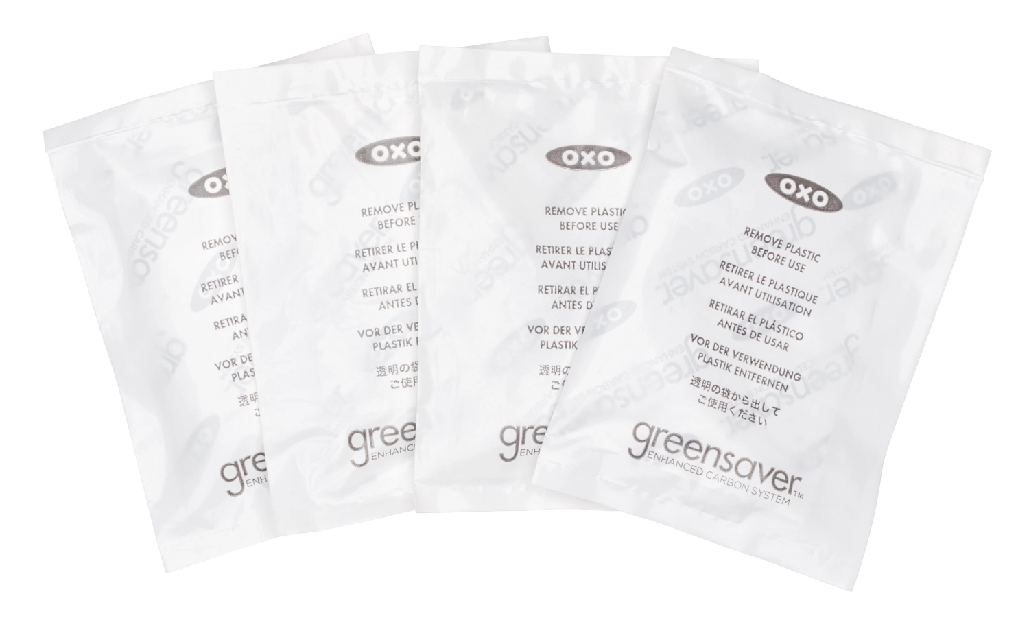 4er Set Good Grips Greensaver Geruchsfilter