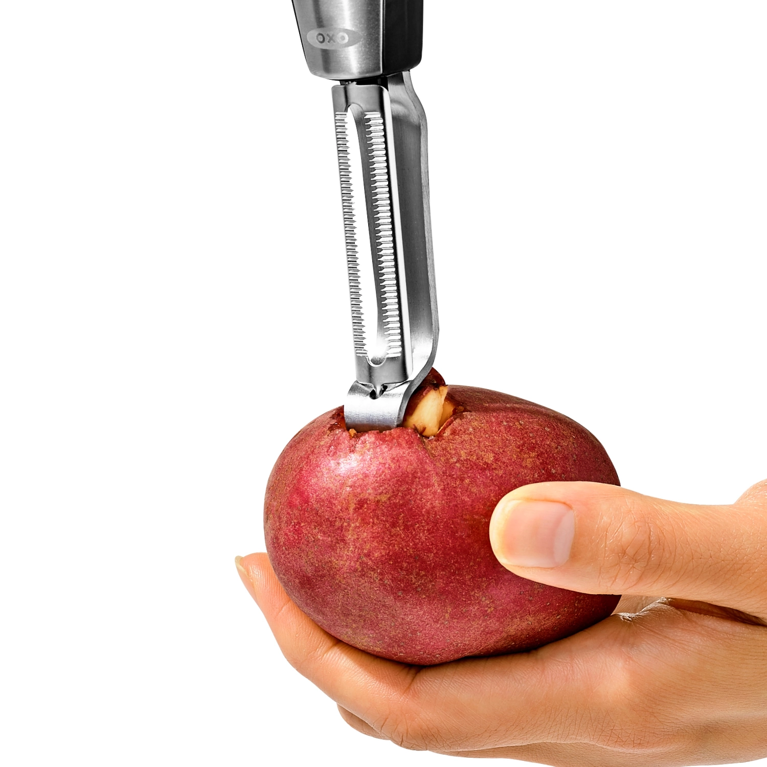 Good Grips Steel Schäler für Früchte und Tomaten
