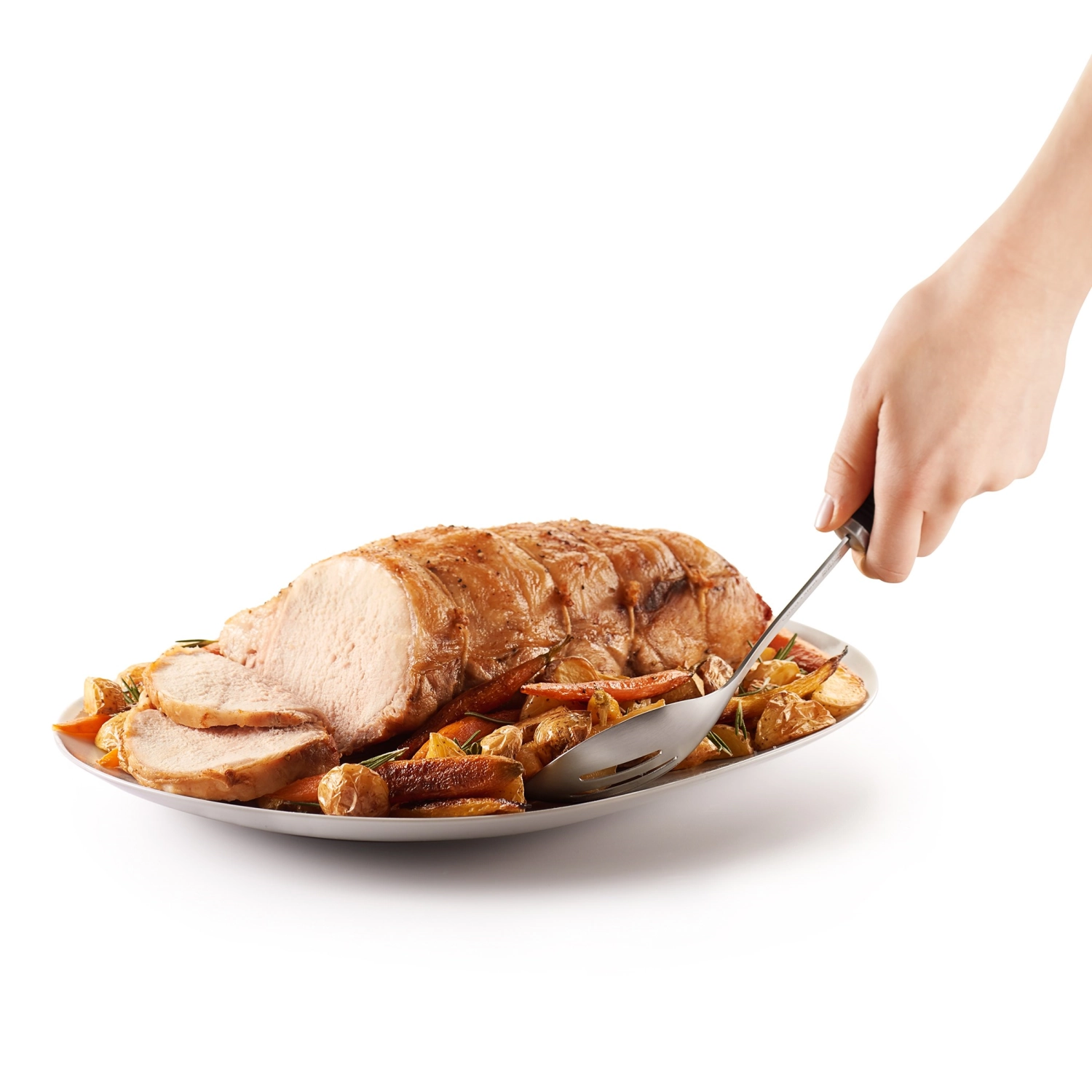 Cuillère de service Good Grips Steel fendue