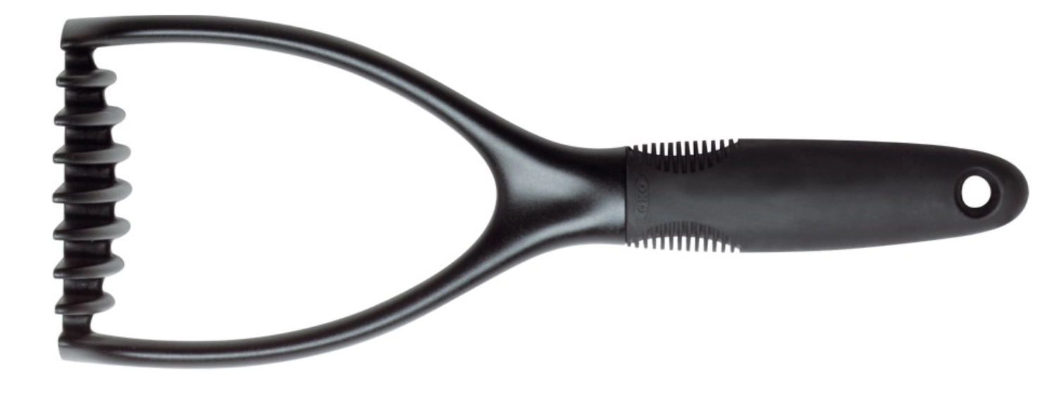 Pelle à pommes de terre en nylon, noir