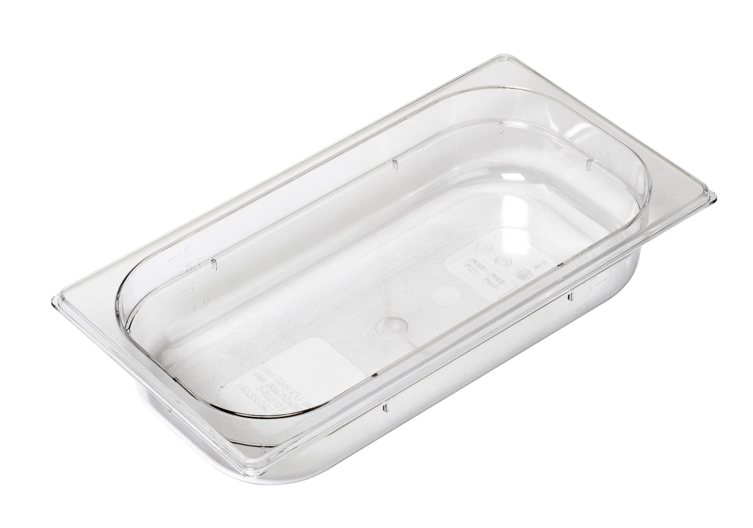 Bac gn 1/3 65 polycarbonate 32.5x17.6cm h6.5cm