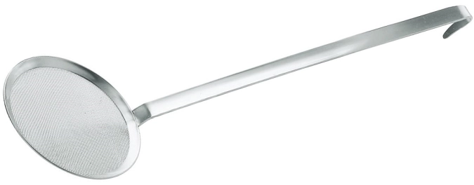 Ecumoire a tamis soudee 15cm