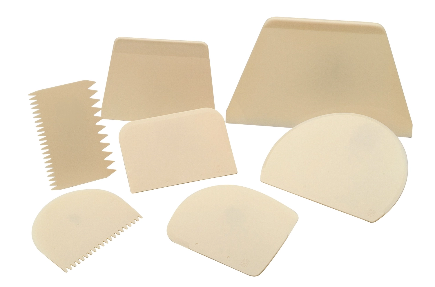 Teigspachtel Set 7teilig