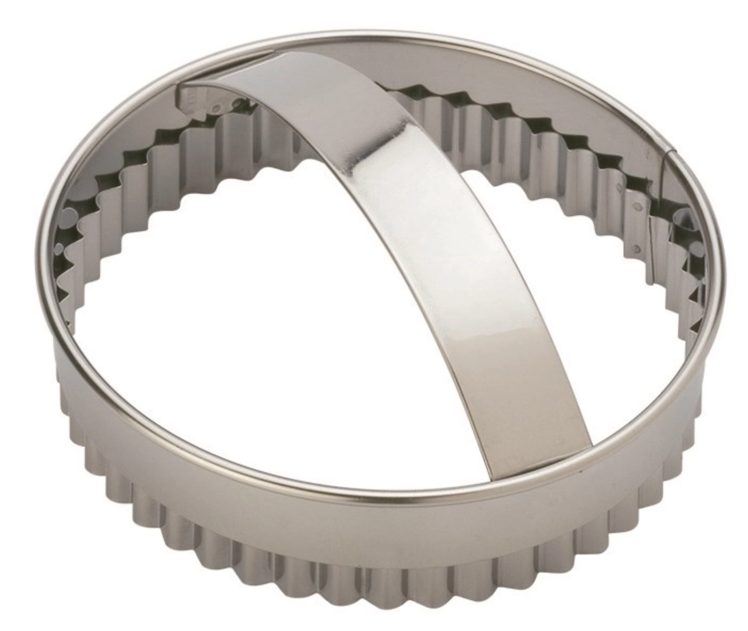 Emporte-pièce rond dentelé a. manche