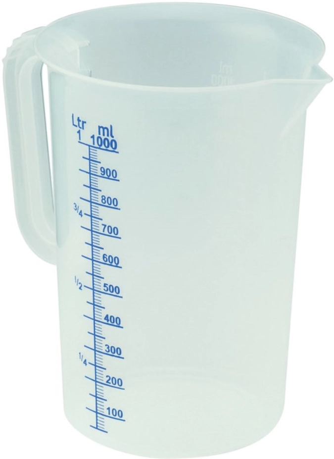 Messbecher 2lt Kunststoff