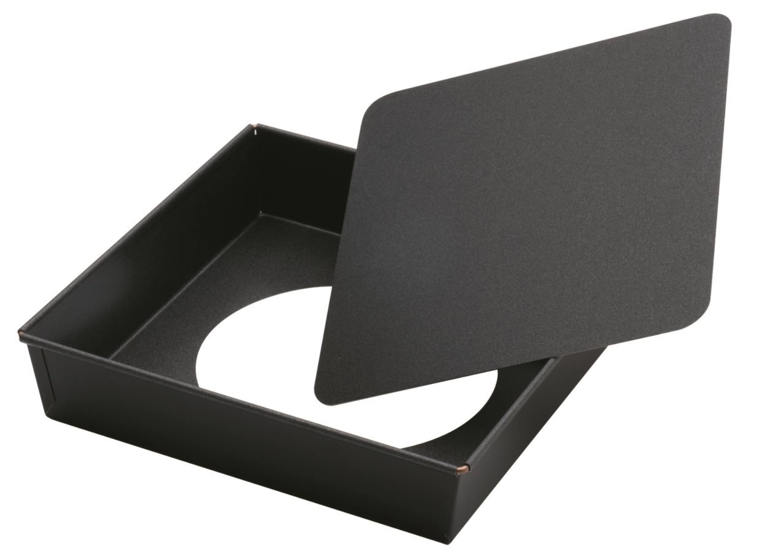 Moule à gâteau carré fond antiadhésif en vrac 24x24x5cm