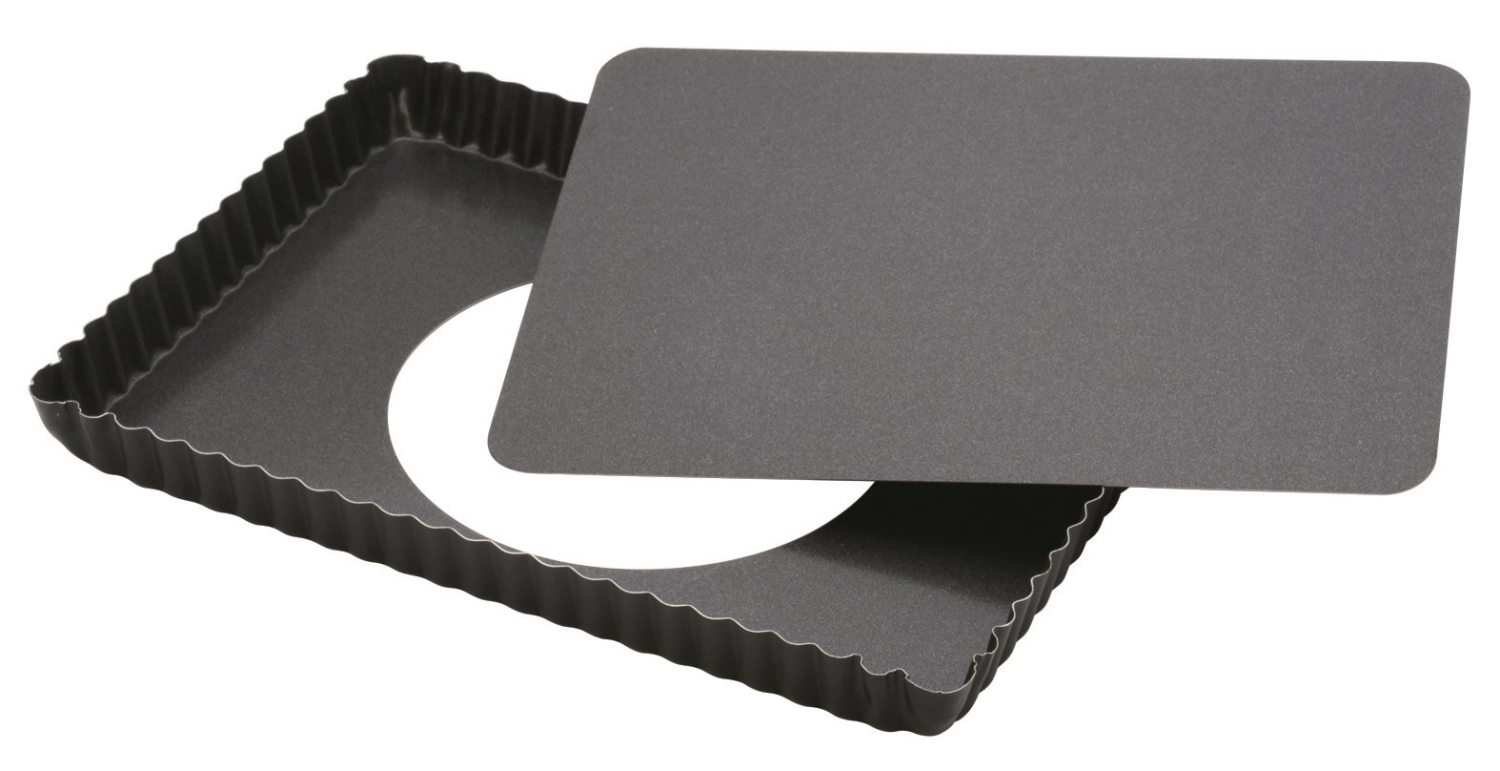 Plateau à gâteau rectangulaire antiadhésif