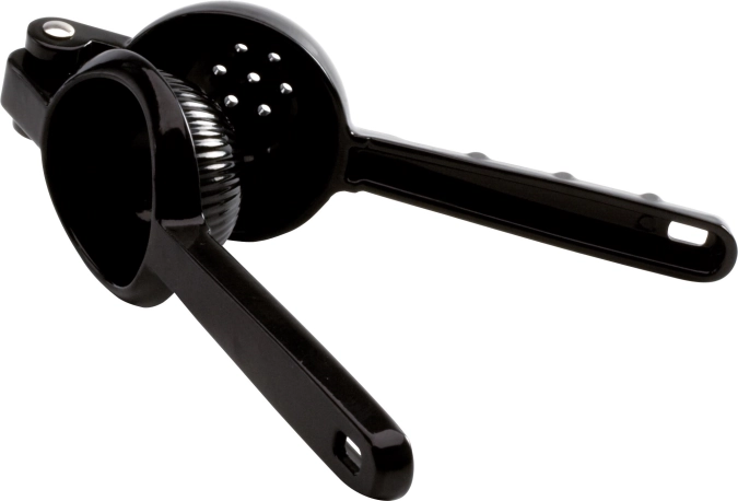 Zitronenpresse schwarz D innen 5.5 aussen 7cm Länge 22.5cm