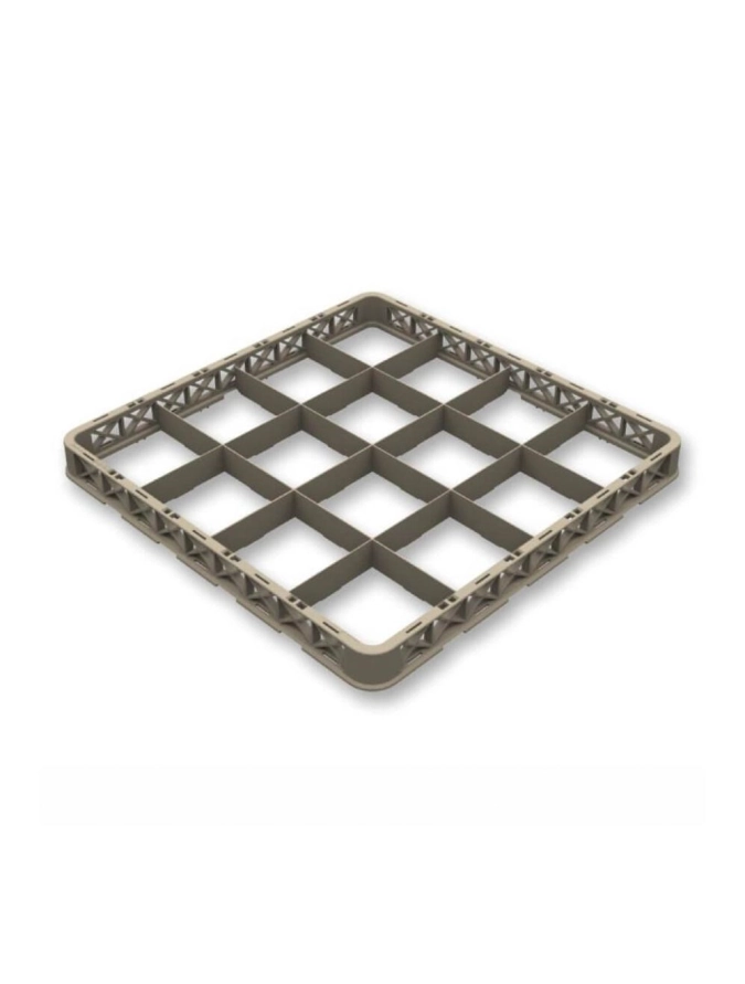 Aufsatz offen 16 Fächer Glas max D11.3cm