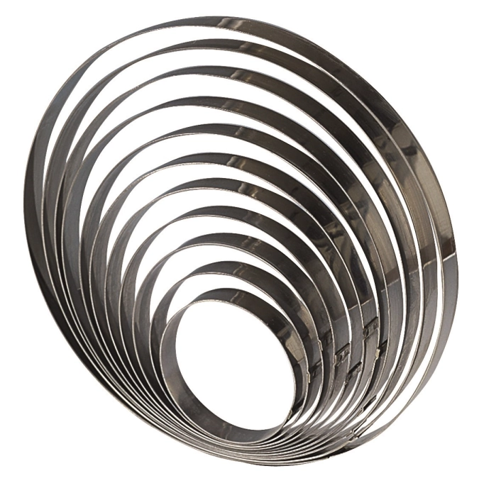 Edelstahlring H4cm D14cm